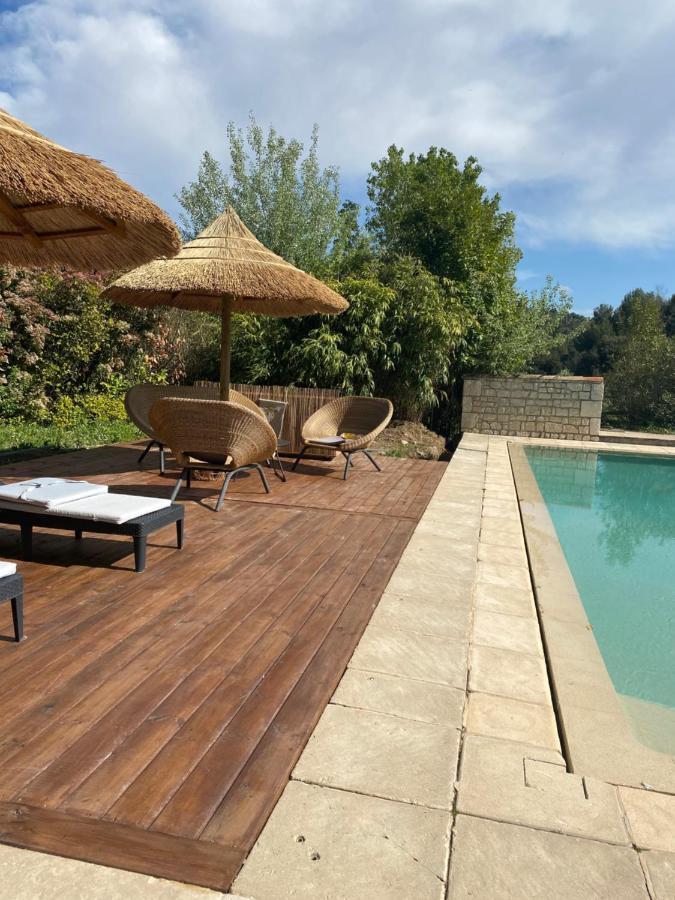 La Bastide Aixoise Avec Piscine Et Jacuzzi Prive Apartment Aix-en-Provence Exterior foto